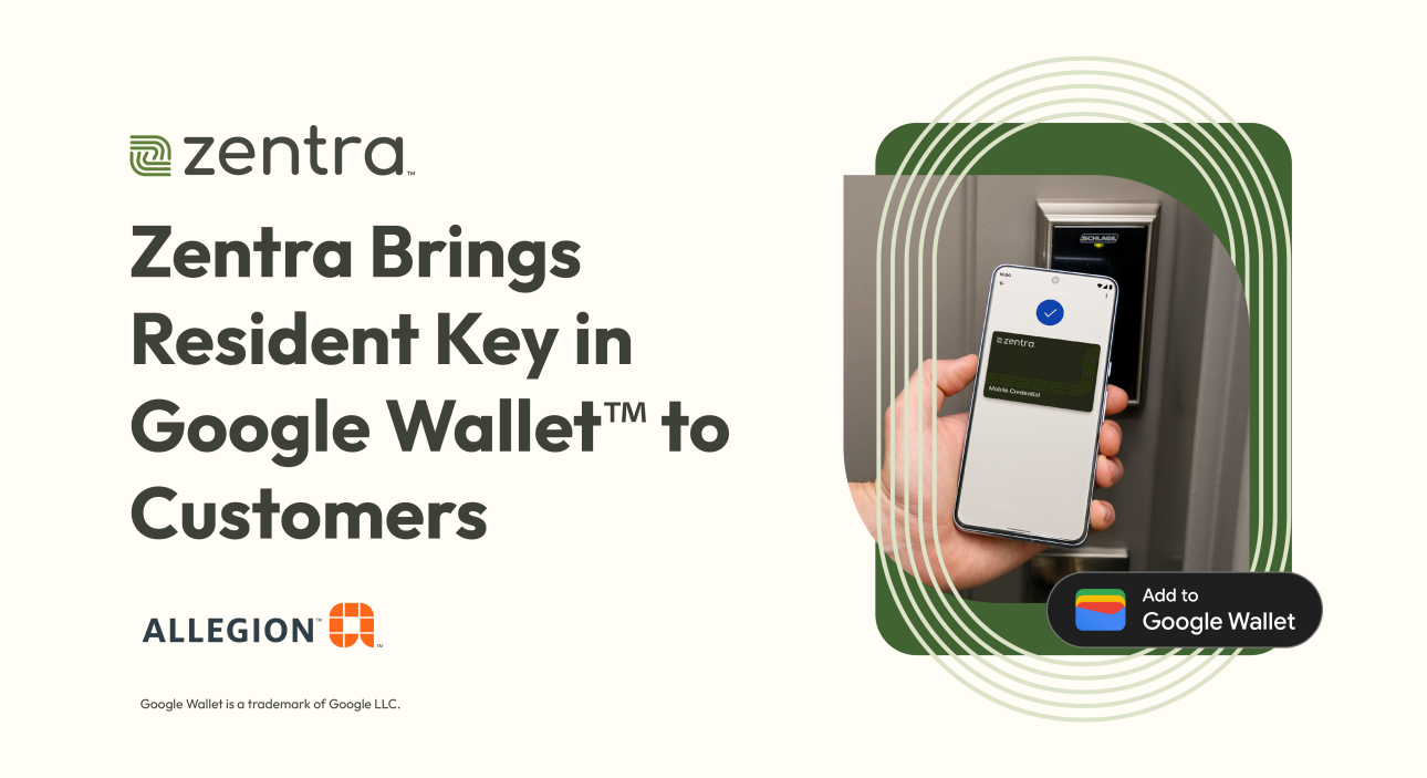 Zentra Brings Resident Key in Google Wallet to Customers